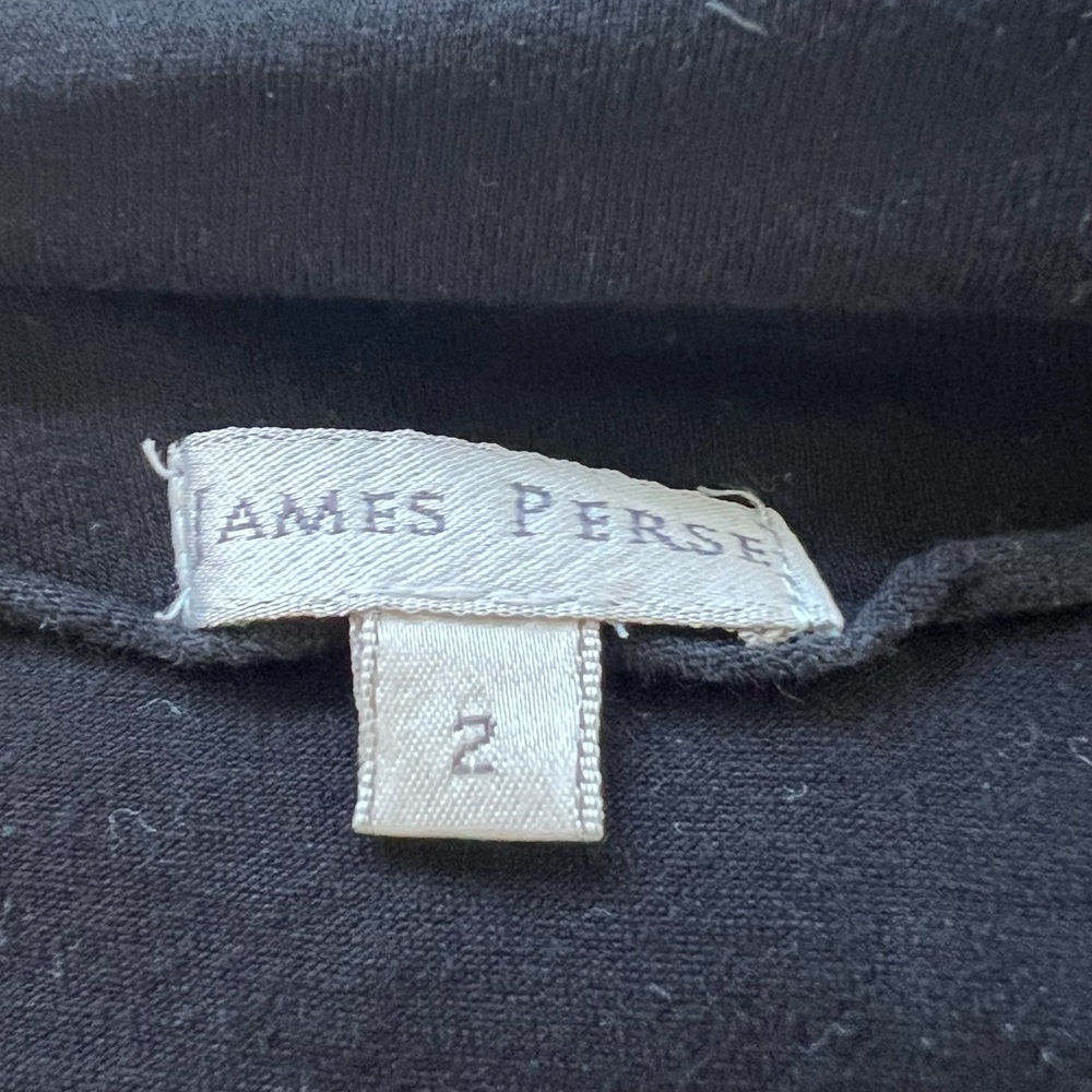 James Perse Black Off-Shoulder Top - Picture 5 of 8